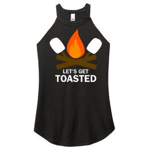 Lets Get Toasted Women’s Perfect Tri Rocker Tank