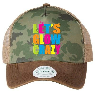 Let's Glow Crazy Legacy Tie Dye Trucker Hat