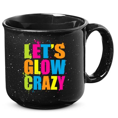 Let's Glow Crazy 15oz Campfire Ceramic Mug