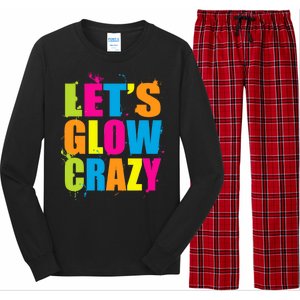 Let's Glow Crazy Long Sleeve Pajama Set