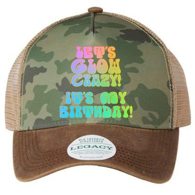 Let's Glow Crazy It's My Birthday Legacy Tie Dye Trucker Hat