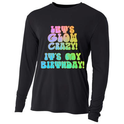 Let's Glow Crazy It's My Birthday Cooling Performance Long Sleeve Crew
