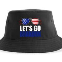 Lets Go Brandon American Flag Aviator Shades FJB Chant Sustainable Bucket Hat
