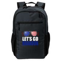 Lets Go Brandon American Flag Aviator Shades FJB Chant Backpack