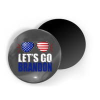 Lets Go Brandon American Flag Aviator Shades FJB Chant Magnet