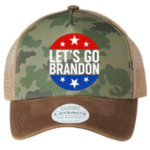 Lets Go Brandon Emblem FJB Chant Legacy Tie Dye Trucker Hat