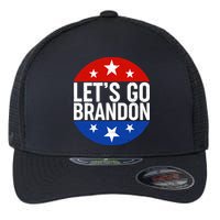 Lets Go Brandon Emblem FJB Chant Flexfit Unipanel Trucker Cap