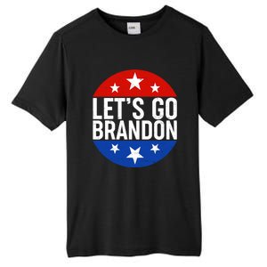 Lets Go Brandon Emblem FJB Chant Tall Fusion ChromaSoft Performance T-Shirt