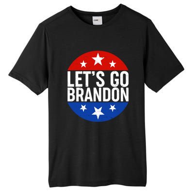 Lets Go Brandon Emblem FJB Chant Tall Fusion ChromaSoft Performance T-Shirt