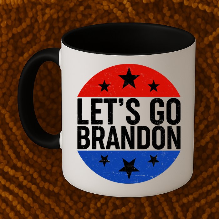 Lets Go Brandon Emblem FJB Chant Mug