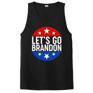 Lets Go Brandon Emblem FJB Chant PosiCharge Competitor Tank