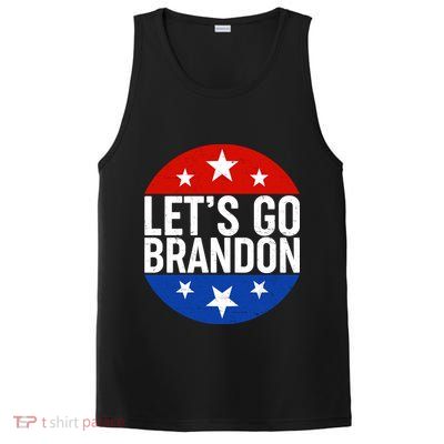 Lets Go Brandon Emblem FJB Chant PosiCharge Competitor Tank
