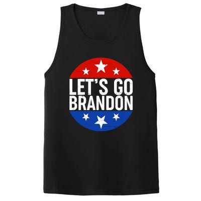 Lets Go Brandon Emblem FJB Chant PosiCharge Competitor Tank