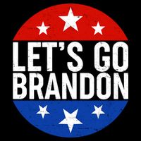 Lets Go Brandon Emblem FJB Chant Wool Snapback Cap