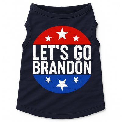 Lets Go Brandon Emblem FJB Chant Doggie Tank