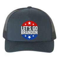 Lets Go Brandon Emblem FJB Chant Yupoong Adult 5-Panel Trucker Hat