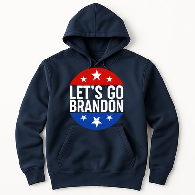 Lets Go Brandon Emblem FJB Chant Hoodie