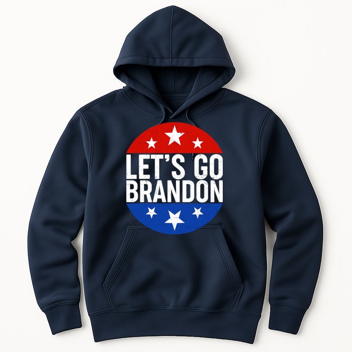 Lets Go Brandon Emblem FJB Chant Hoodie