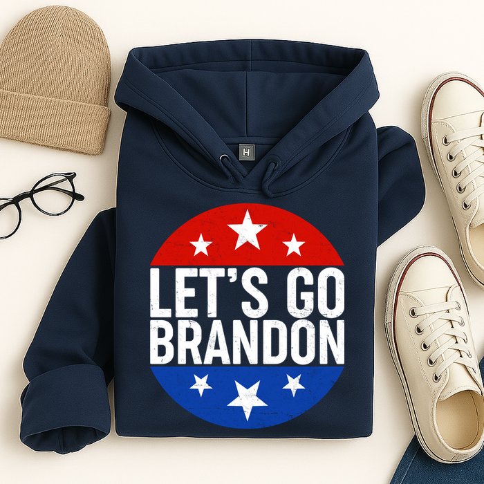 Lets Go Brandon Emblem FJB Chant Hoodie