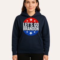 Lets Go Brandon Emblem FJB Chant Hoodie