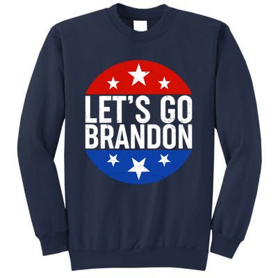 Lets Go Brandon Emblem FJB Chant Sweatshirt