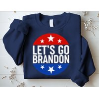 Lets Go Brandon Emblem FJB Chant Sweatshirt