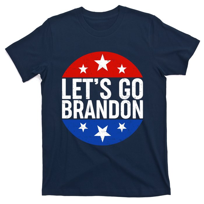 Lets Go Brandon Emblem FJB Chant T-Shirt