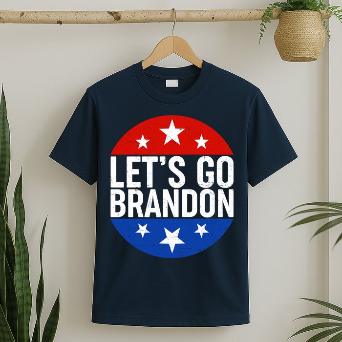 Lets Go Brandon Emblem FJB Chant T-Shirt