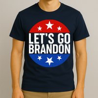 Lets Go Brandon Emblem FJB Chant T-Shirt