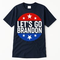 Lets Go Brandon Emblem FJB Chant Tall T-Shirt
