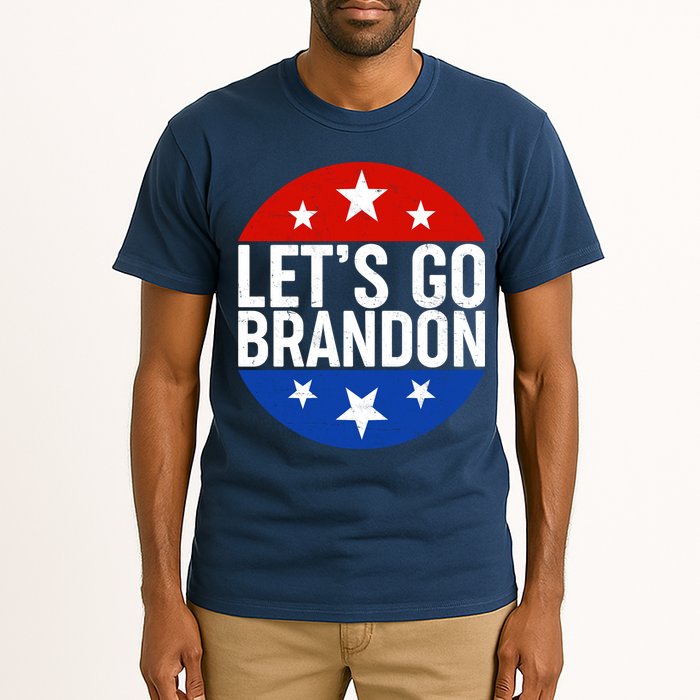 Lets Go Brandon Emblem FJB Chant Tall T-Shirt