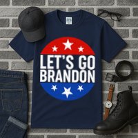 Lets Go Brandon Emblem FJB Chant Tall T-Shirt