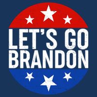 Lets Go Brandon Emblem FJB Chant Tall T-Shirt