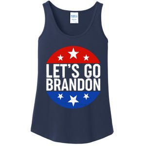 Lets Go Brandon Emblem FJB Chant Ladies Essential Tank