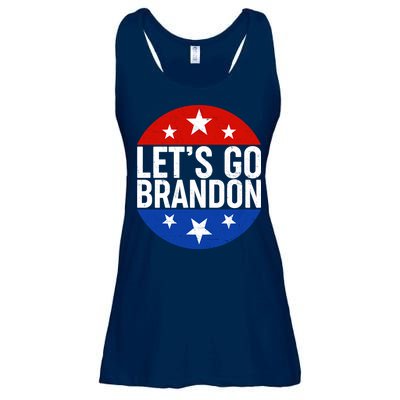 Lets Go Brandon Emblem FJB Chant Ladies Essential Flowy Tank