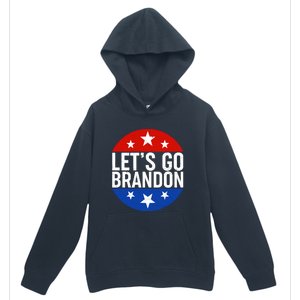 Lets Go Brandon Emblem FJB Chant Urban Pullover Hoodie