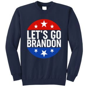 Lets Go Brandon Emblem FJB Chant Tall Sweatshirt