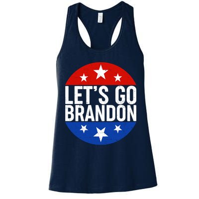 Lets Go Brandon Emblem FJB Chant Womens Tank Top