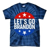 Lets Go Brandon Emblem FJB Chant Tie-Dye T-Shirt