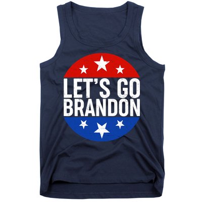 Lets Go Brandon Emblem FJB Chant Tank Top