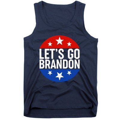 Lets Go Brandon Emblem FJB Chant Tank Top