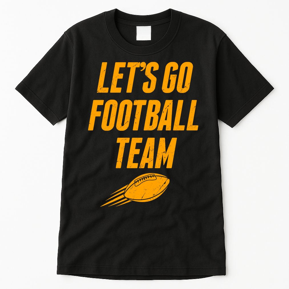 Let's Go Football Team Washington Football Fan Tall T-Shirt
