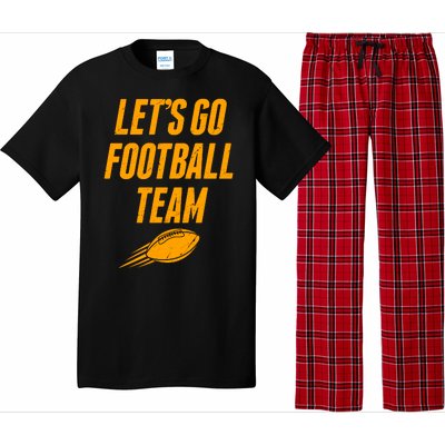 Let's Go Football Team Washington Football Fan Pajama Set