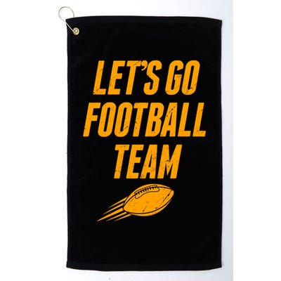 Let's Go Football Team Washington Football Fan Golf Towel