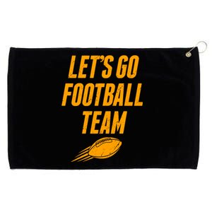 Let's Go Football Team Washington Football Fan Grommeted Golf Towel