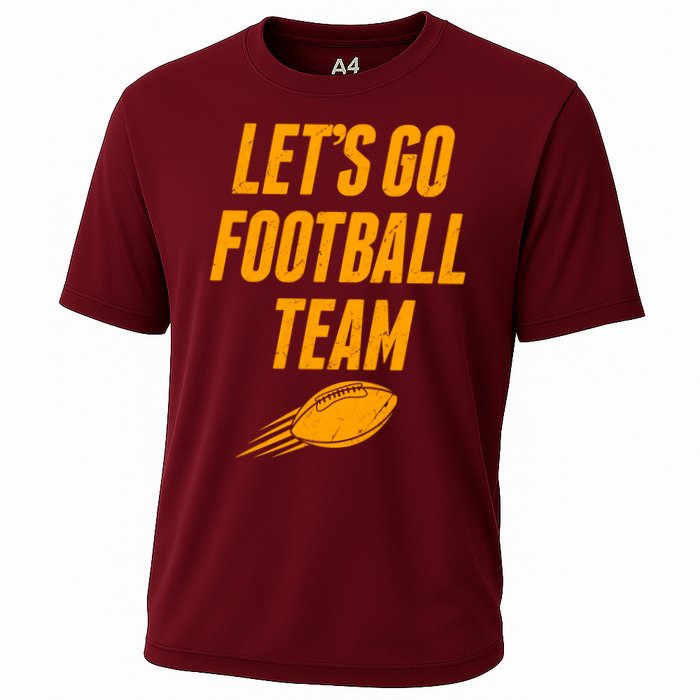 Let's Go Football Team Washington Football Fan Performance Shirt