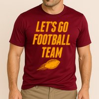 Let's Go Football Team Washington Football Fan Performance Shirt