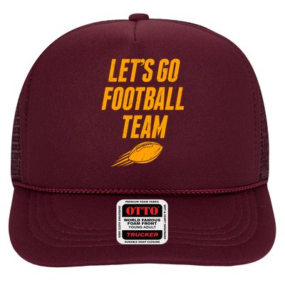 Let's Go Football Team Washington Football Fan Trucker Hat