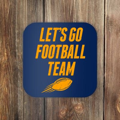 Let's Go Football Team Washington Football Fan Coaster