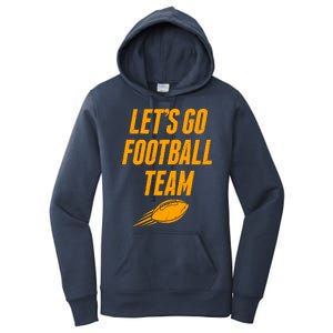 Let's Go Football Team Washington Football Fan Women's Pullover Hoodie